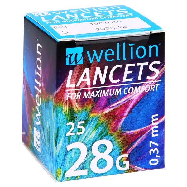 Wellion Lanzetten 28 G 0,37 mm 25 St