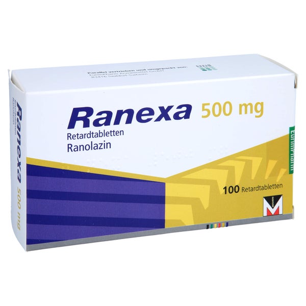 Ranexa 500 mg Retardtabletten 100 St