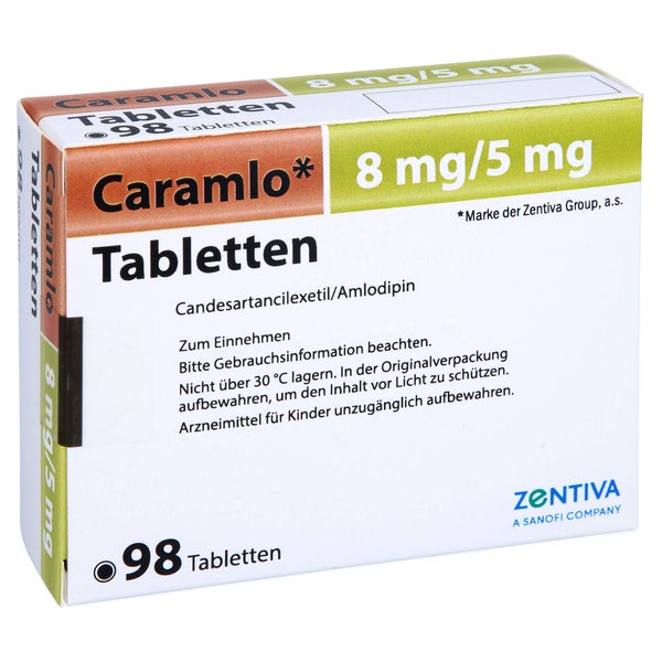 Caramlo 8 mg/5 mg Tabletten 98 St
