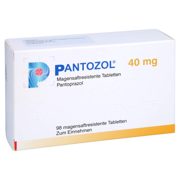 PANTOZOL 40 mg magensaftresistente Tabletten 98 St