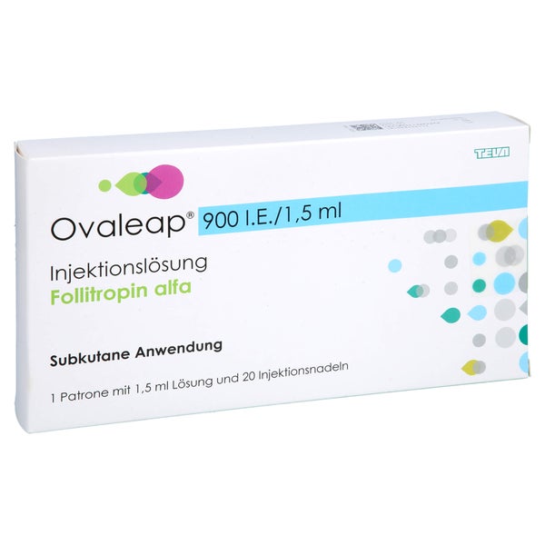 OVALEAP 900 I.E./1,5 ml Zyl.Amp.+ 20 Pen Inj.Nad. 1 St
