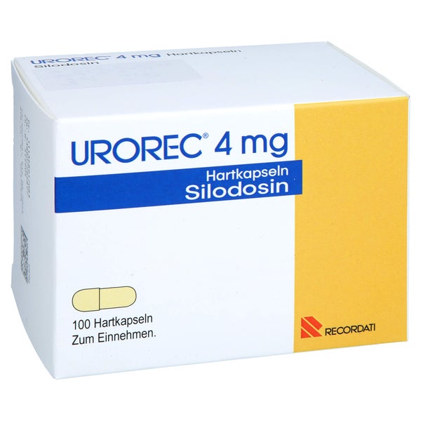 Urorec 4 mg Hartkapseln 100 St