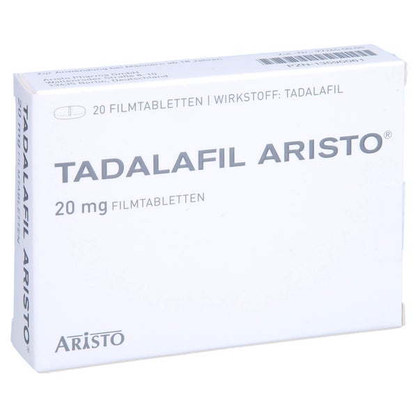 Tadalafil Aristo 20 mg Filmtabletten 20 St