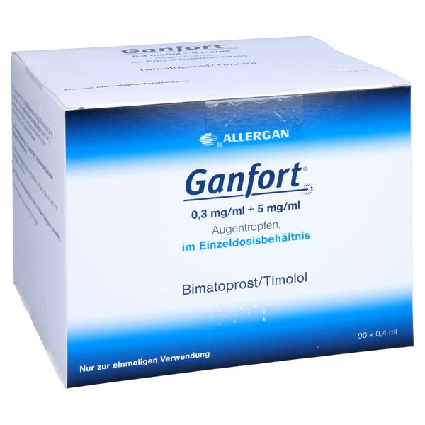 GANFORT 0,3 mg/ml + 5 mg/ml AT im Einzeldosisbeh. 90X0,4 ml