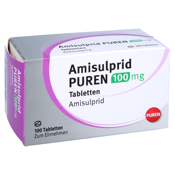 Amisulprid Puren 100 mg Tabletten 100 St