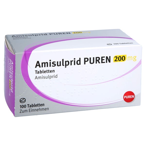 Amisulprid Puren 200 mg Tabletten 100 St