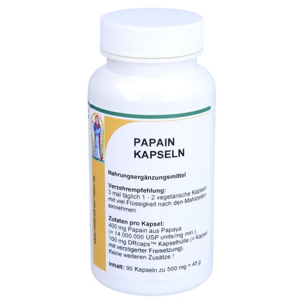 Papain 400 mg Kapseln 90 St