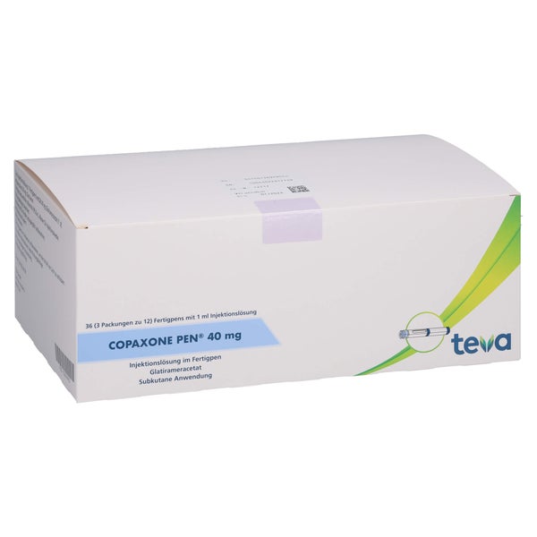 COPAXONE PEN 40 mg Injektionslösung im Fertigpen 36 St