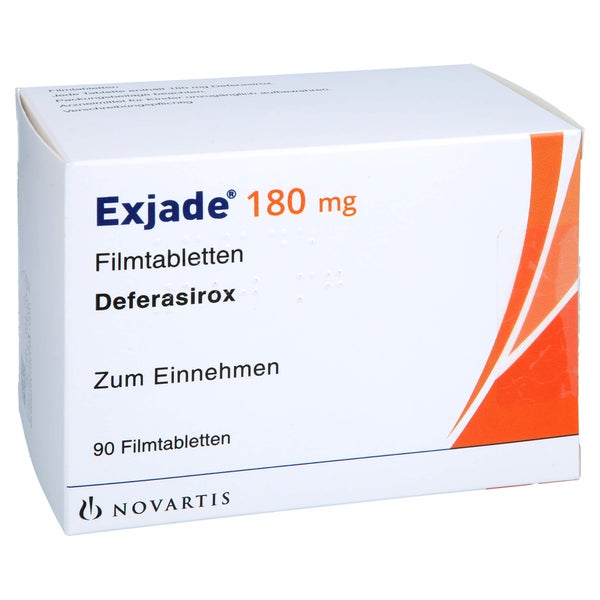 Exjade 180 mg Filmtabletten 90 St