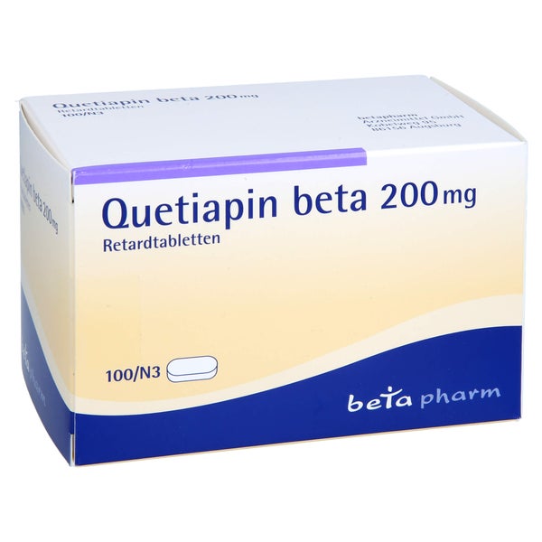 Quetiapin beta 200 mg Retardtabletten 100 St