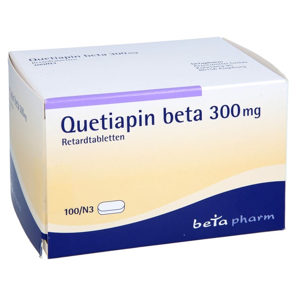 Quetiapin beta 300 mg Retardtabletten 100 St