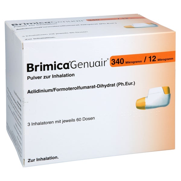 BRIMICA Genuair 340 µg/12 µg Plv.z.Inhalation 60ED 3 St