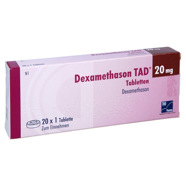 Dexamethason TAD 20 mg Tabletten 20 St