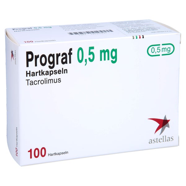 Prograf 0,5 mg Hartkapseln 100 St