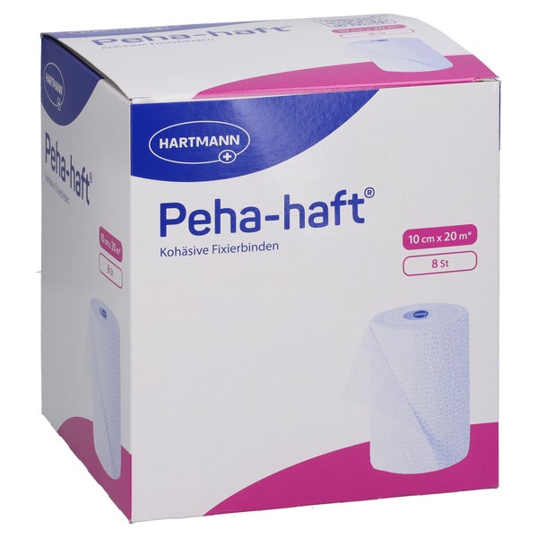 Peha-haft Fixierbinde Latexfrei 10 cmx20 8 St