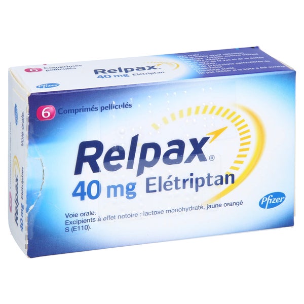 Relpax 40 mg Filmtabletten 6 St