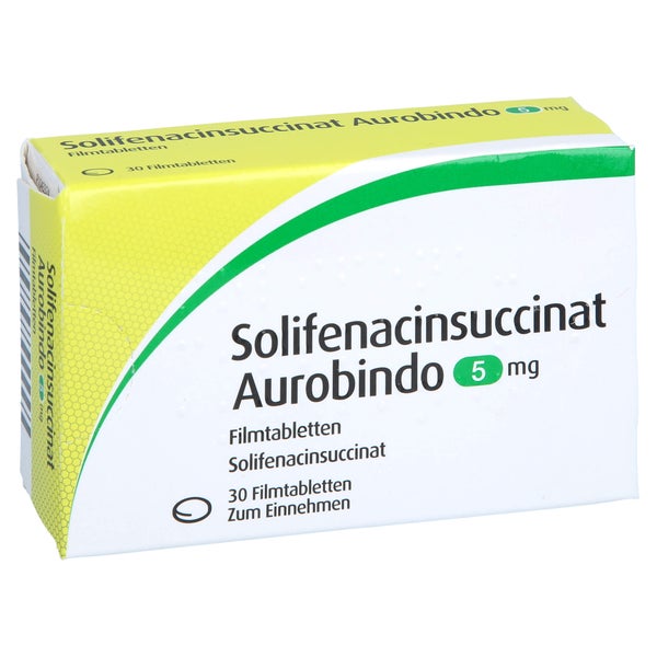 SOLIFENACINSUCCINAT Aurobindo 5 mg Filmtabletten 30 St