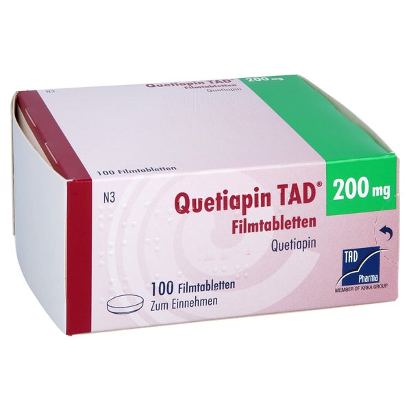 Quetiapin TAD 200 mg Filmtabletten 100 St