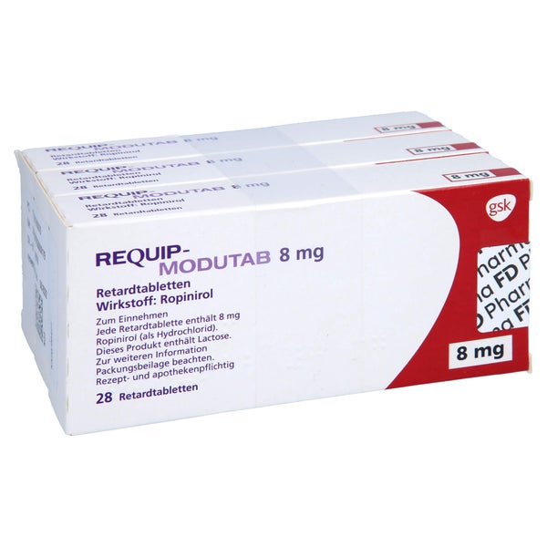 Requip-modutab 8 mg Retardtabletten 84 St