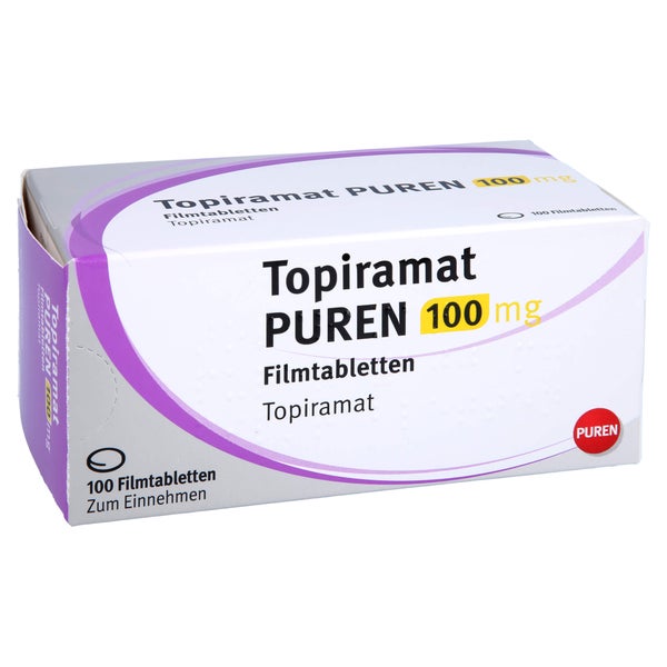 Topiramat Puren 100 mg Filmtabletten 100 St