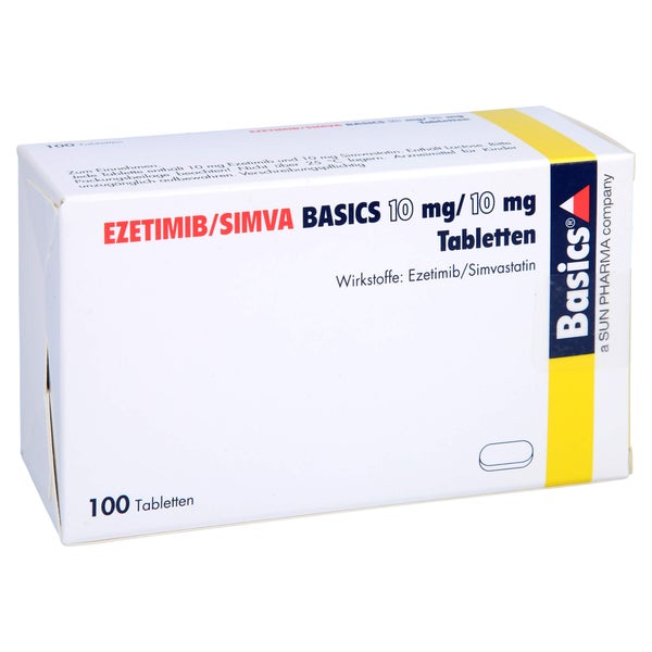 EZETIMIB/SIMVA BASICS 10 mg/10 mg Tabletten 100 St