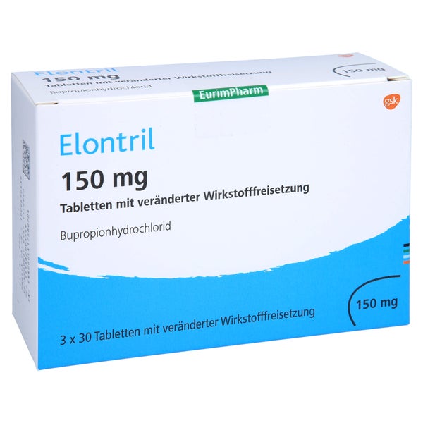 ELONTRIL 150 mg Tabletten m.veränd.Wirkst.-Frs. 3X30 St
