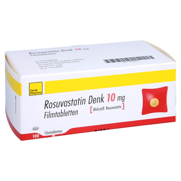 Rosuvastatin Denk 10 mg Filmtabletten 100 St