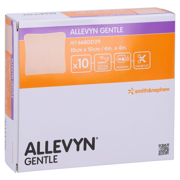 Allevyn Gentle 10x10 cm Schaumverb. 10 St
