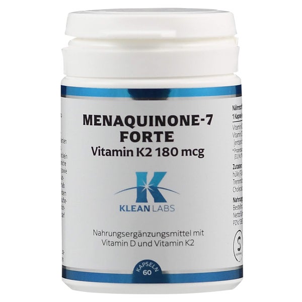 Menaquinone-7 Forte Vitamin K2 180 µg Ka 60 St