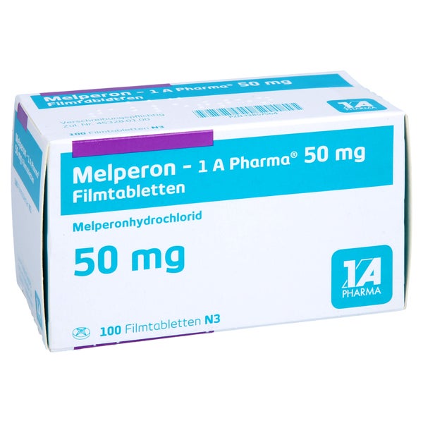 Melperon-1a Pharma 50 mg Filmtabletten 100 St