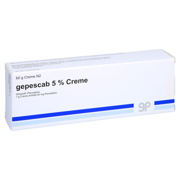 Gepescab 5% Creme 60 g