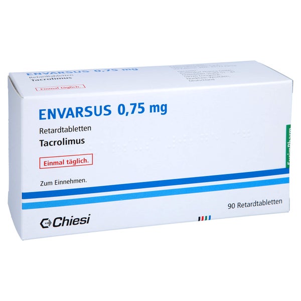 Envarsus 0,75 mg Retardtabletten 90 St