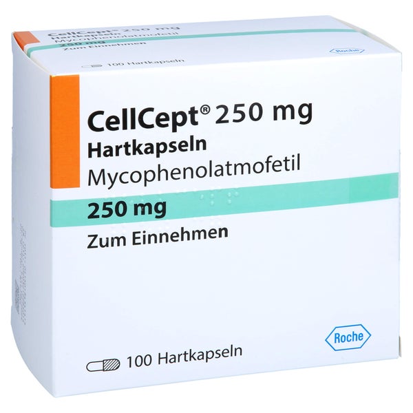 Cellcept 250 mg Hartkapseln 100 St