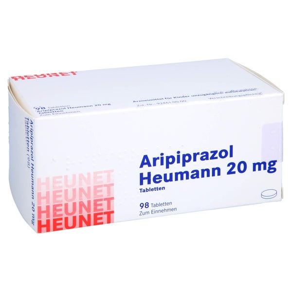 ARIPIPRAZOL Heumann 20 mg Tabletten Heunet 98 St