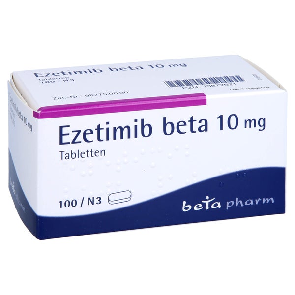Ezetimib beta 10 mg Tabletten 100 St
