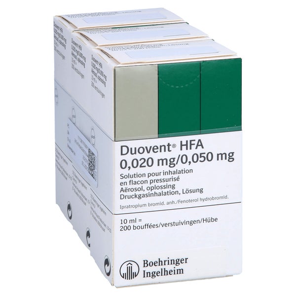 Duovent Dosieraerosol 3X10 ml