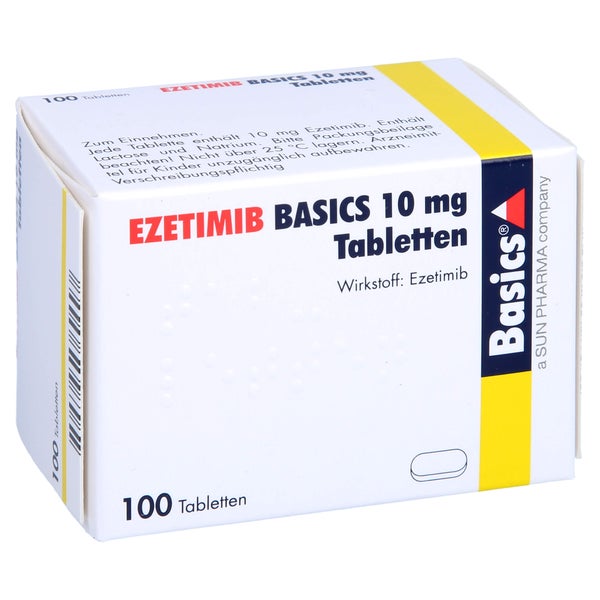 Ezetimib Basics 10 mg Tabletten 100 St