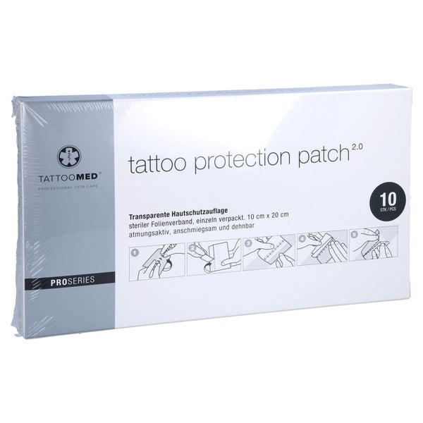 Tattoomed Tattoo Protection patch 2.0 10 St