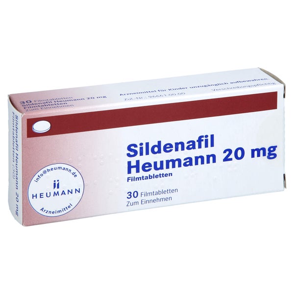 Sildenafil Heumann 20 mg Filmtabletten 30 St