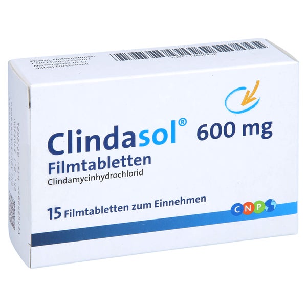 Clindasol 600 mg Filmtabletten 15 St