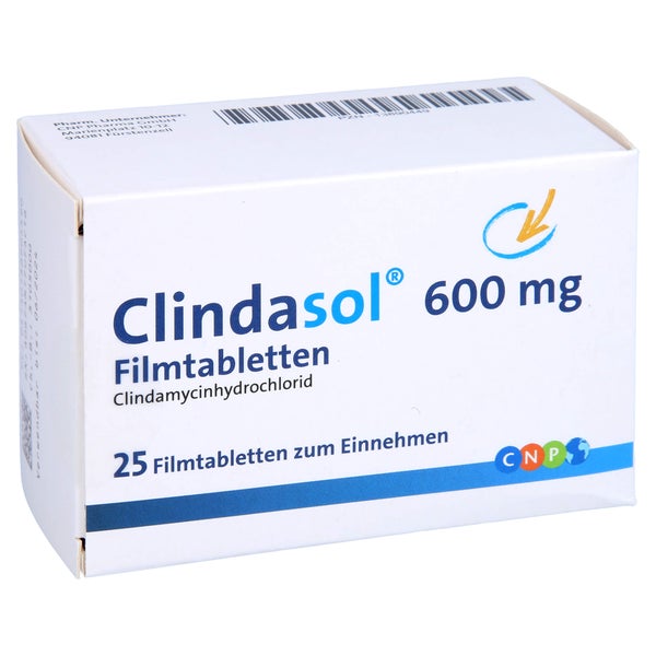Clindasol 600 mg Filmtabletten 25 St