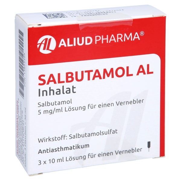 SALBUTAMOL AL Inhalat Lösung f.e.Vernebler 3X10 ml