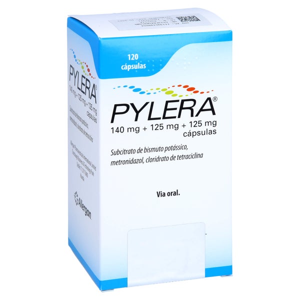 Pylera 140 Mg/125 mg/125 mg Hartkapseln 120 St