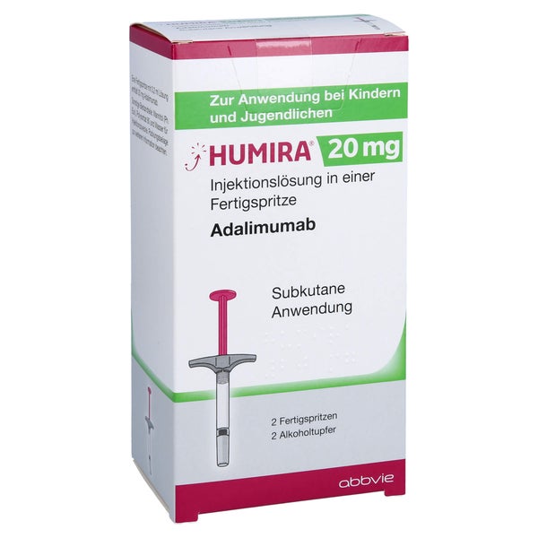 HUMIRA 20 mg/0,2 ml Injektionslösung in Fertigspr. 2 St