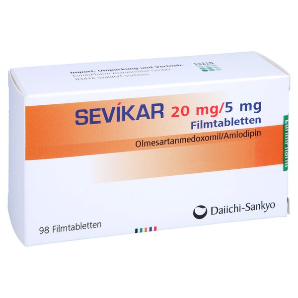 Sevikar 20 mg/5 mg Filmtabletten 98 St