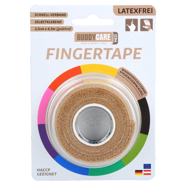 Fingertape Latexfrei Buddycare MED hautf 1 St