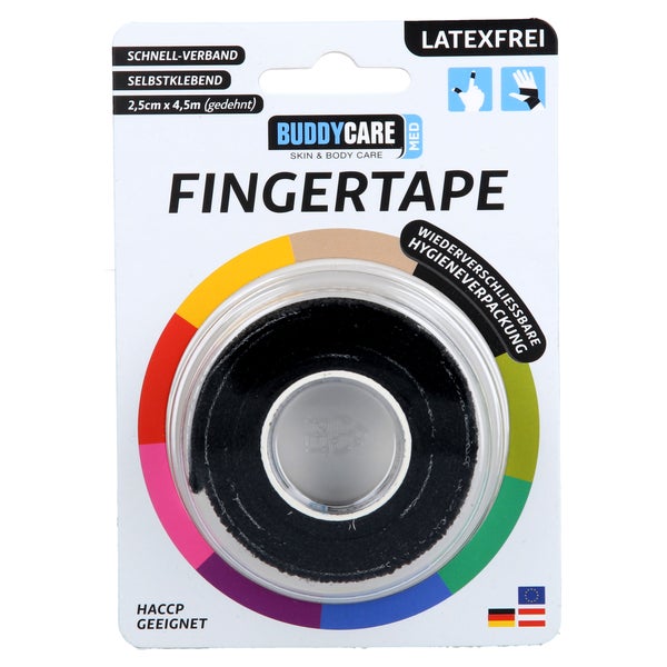 Fingertape Latexfrei Buddycare MED schwa 1 St
