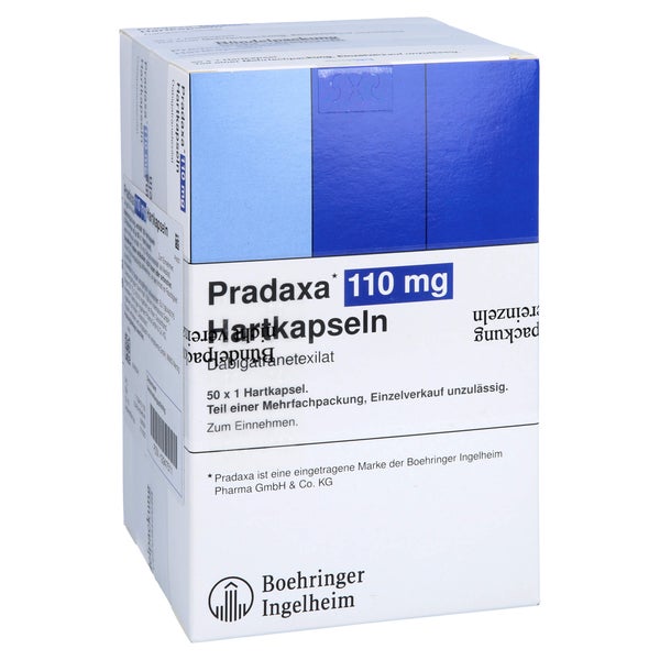 Pradaxa 110 mg Hartkapseln 100 St