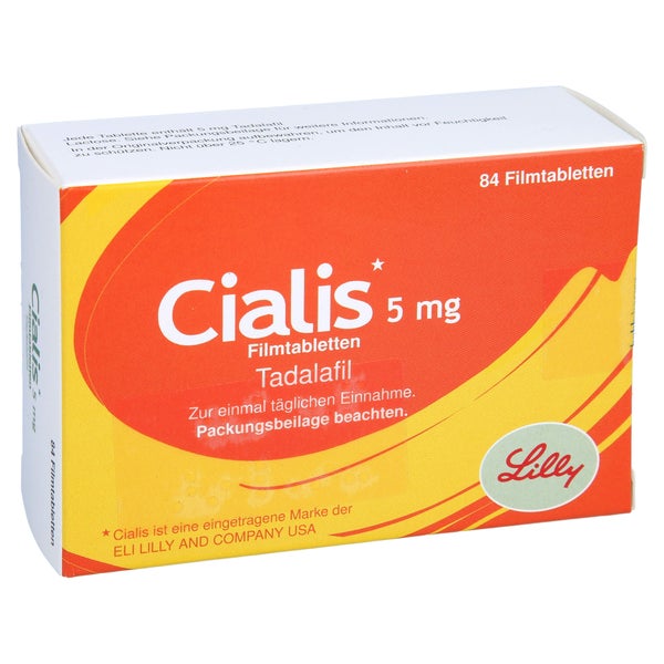 Cialis 5 mg Filmtabletten 84 St