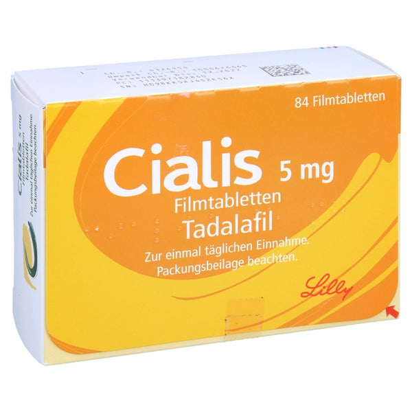Cialis 5 mg Filmtabletten 84 St